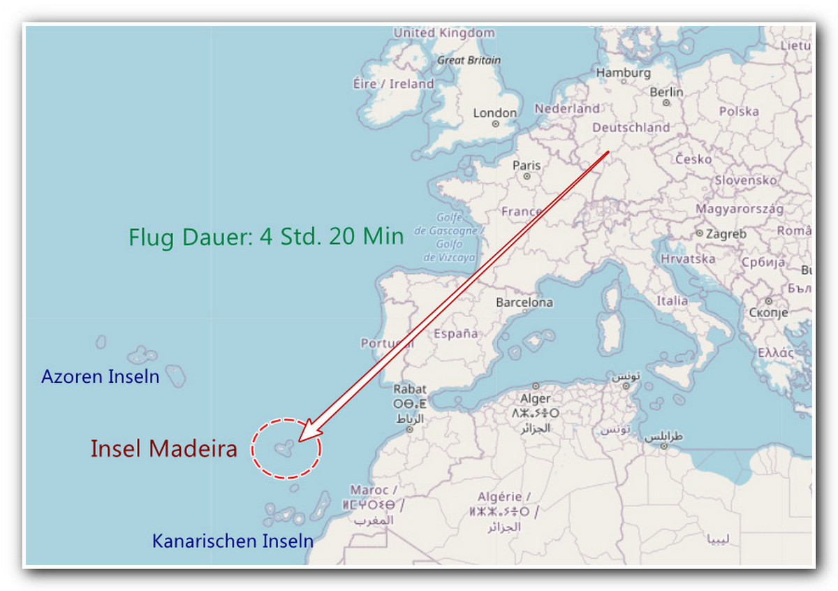 Wie Lange Fliegt Man Nach Portugal www.portugalexpert.de